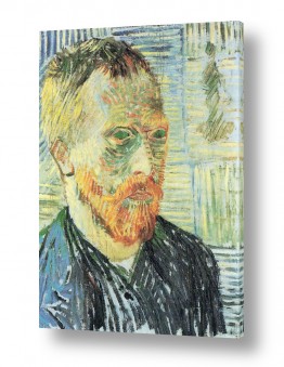 אמנים מפורסמים וינסנט ואן גוך | Japanese Self Portrait