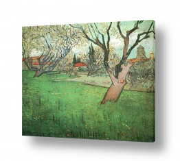 אומנות יפה אומנות קלאסית | orchard in blossom