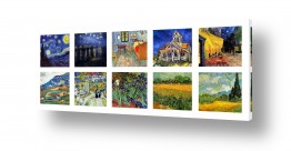 אמנים מפורסמים וינסנט ואן גוך | vincent van gogh collage