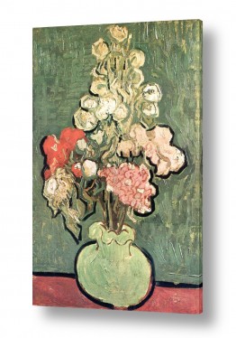 אמנים מפורסמים וינסנט ואן גוך | vase of flowers