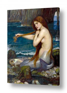 דקורטיבי מעוצב סגנון אימפרסיוניסטי | A Mermaid