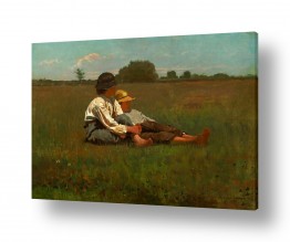 אמנים מפורסמים וינסלו הומר | Boys In a Pasture