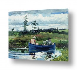 אמנים מפורסמים וינסלו הומר | The Blue Boat