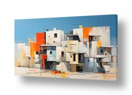 ציורים אמיר וינברגר | בתים בפרבר