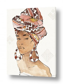 תמונות לפי נושאים כובע | פורטרט אפריקאית III