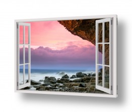 צילומים Artpicked Windows | שקיעה בים
