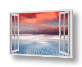 גלרית חלונות 3D 3D Window | שמים אדומים