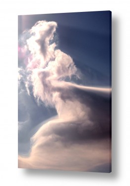 אייל הצפון אייל הצפון - צילום זה בטבע - ענן | אשה בשמיים