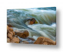 צילומים צילום אבסטרקט | אבנים וזרימה