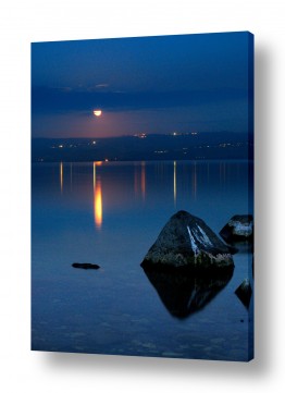 חלל ואסטרונומיה הירח | ירח כנרת ואבן