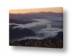 תמונות לפי נושאים תצפית | עננים בעמק