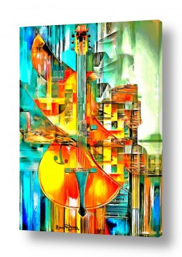 מדבקות קיר מדבקות קיר מעוצבות | מוסיקה אורבנית