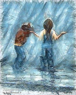 משתעשעים במזרקה