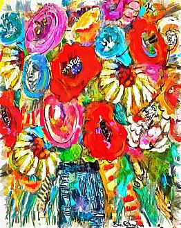 פרחים מחייכים