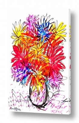 פרחים לפי צבעים פרחים אדומים | קצוות שונים