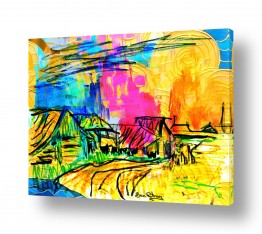 תמונות זכוכית תמונות זכוכית לסלון | החיים בטבע