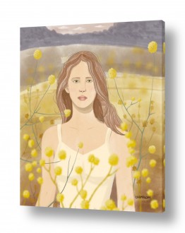 ציורים כרמל קאי מנריקז | חלום צהוב