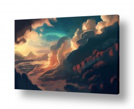 ציורים כבי צישינסקי | עננים