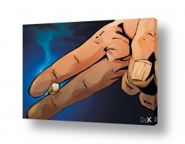 תמונות לפי נושאים קומיקס | אצבעות מחזיקות סיגריה