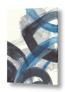 ציורים Danhui Nai | אבסטרקט במברשת כחולה II