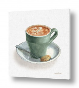 ציורים Danhui Nai | ספל קפה ירקרק