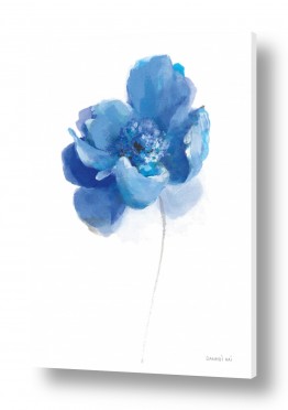 ציורים Danhui Nai | פריחה כחולה ועוצמתית IV