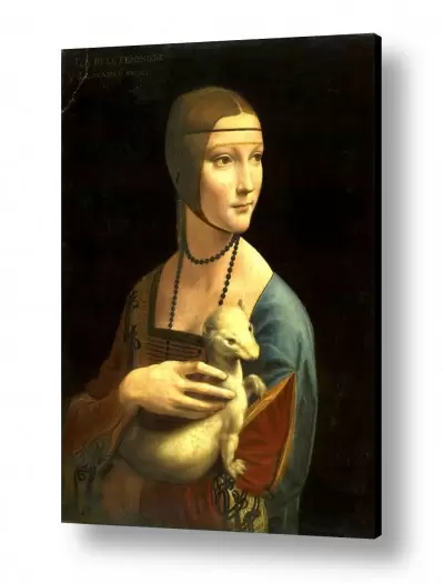 חדרים תמונות לבית | Lady with an ermine