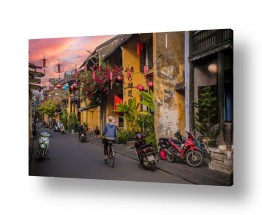 תמונות לפי נושאים קישוט | רחוב צבעוני בוייטנאם