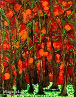 פריחות כתומות