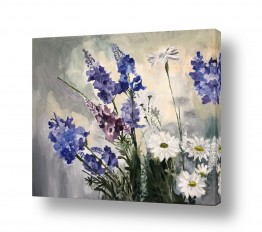 אסתר טל אסתר טל - ציורי שמן ריאליסטיים - פרח | פרחים