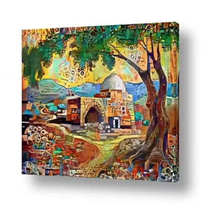 תמונות לסלון תמונות אבסטרקט לסלון | קבר רחל