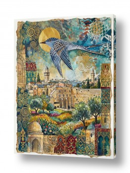 חבצלת רוסבי הגלרייה שלי | ירושלים ממעוף צפור