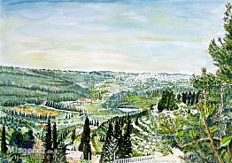 נוף עמק בית זית