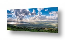 נופים בישראל טבע ונוף | שקיעה על הכנרת