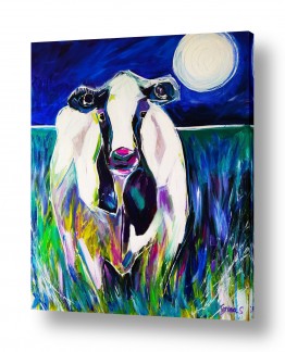 ציורים ציורים של בעלי חיים | ליל ירח