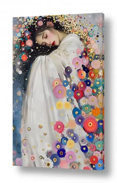 תמונות לסלון תמונות לסלון מודרני | A flowery dream