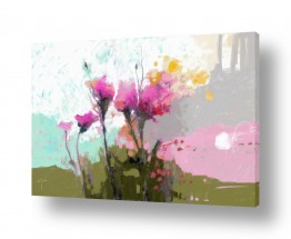 רגשות שמחה אושר | פריחה בוורוד מג'נטה