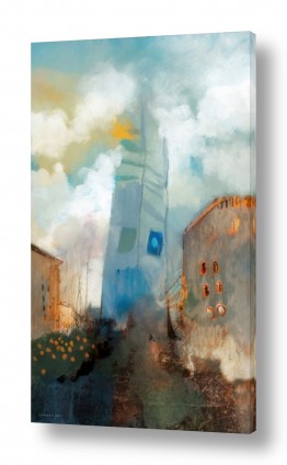 נוף עירוני אורבני בתים | הבית מרחוב התפוזים