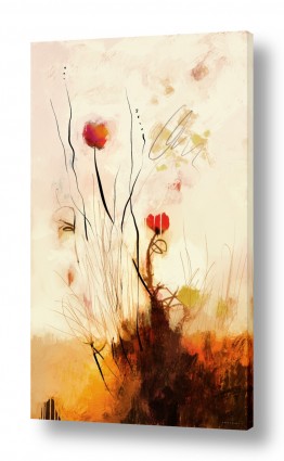 פרחים לפי צבעים פרחים אדומים | שיח זוגי