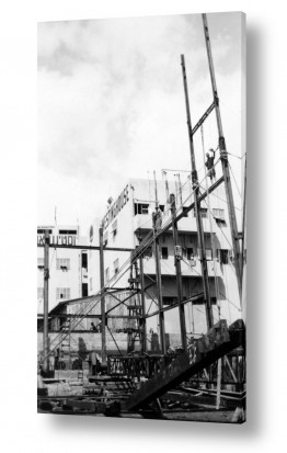 צילומים דוד לסלו סקלי | תל אביב 1937 - בית הדר