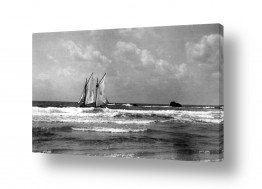 צילומים דוד לסלו סקלי | תל אביב 1939 סירת מפרש