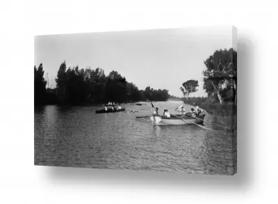 כלי שייט סירות | תל אביב 1939 צופים בירקון
