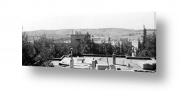 צילומים דוד לסלו סקלי | ירושלים 1943 רחביה, נוף