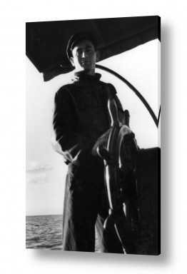 צילומים דוד לסלו סקלי | תל אביב 1937 על ההגה