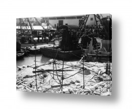 תמונות לפי נושאים פיגומים | תל אביב 1937 טקס בנמל