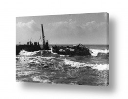 תמונות לפי נושאים מטע | תל אביב 1937 סירת מטען