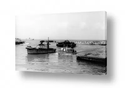 ארץ ישראל ימים ואגמים בישראל | תל אביב 1937 אסדות מטען