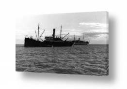 דוד לסלו סקלי דוד לסלו סקלי - צילומים מארץ ישראל הישנה - אוניות | תל אביב 1937 אוניות מטען