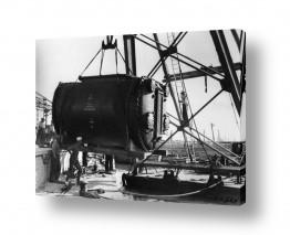 תמונות לפי נושאים מנוף | תל אביב 1937 מטען כבד