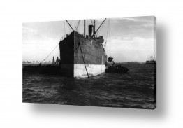 דוד לסלו סקלי דוד לסלו סקלי - צילומים מארץ ישראל הישנה - נמל | תל אביב 1937 ספינה בנמל